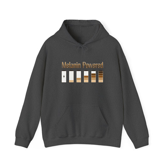 Graphic Hooded Sweatshirt for Sun Powered Melanated Women and Men