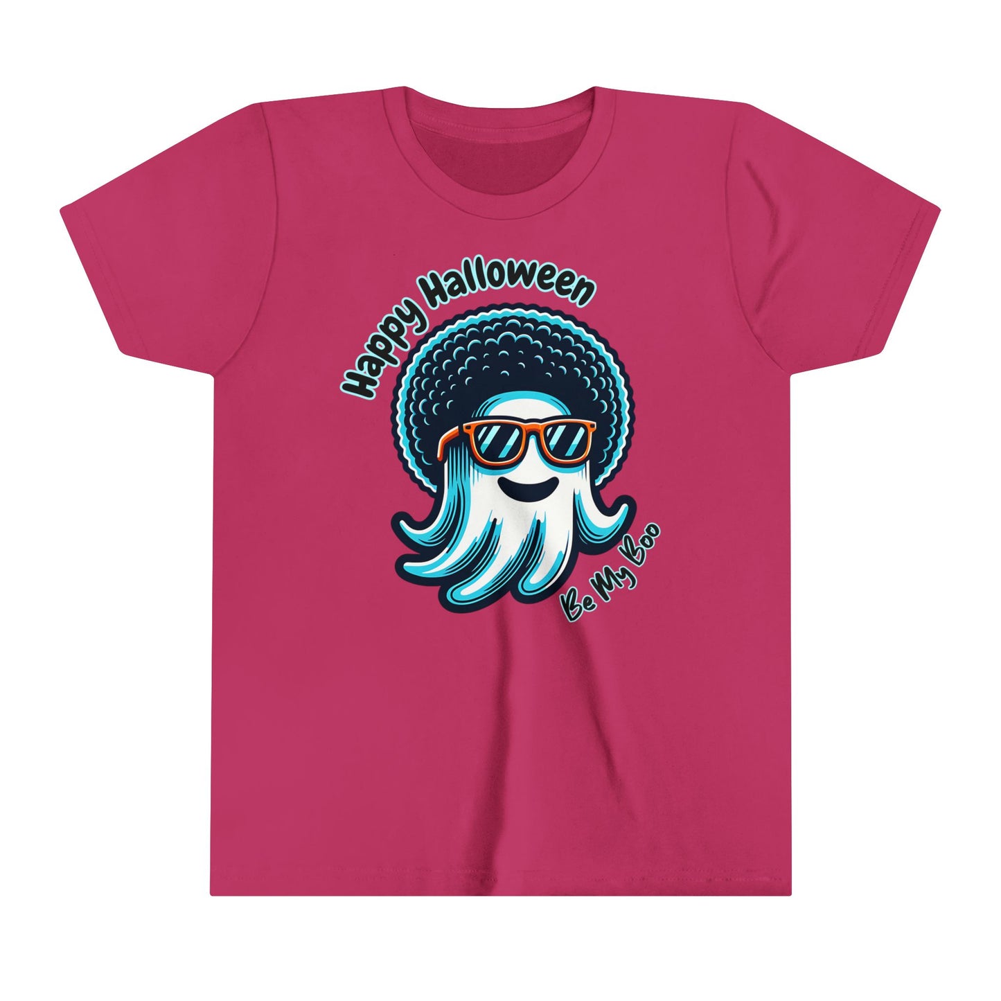 Fun Ghostly Halloween T-Shirt for Kids. Be My Boo this Halloween