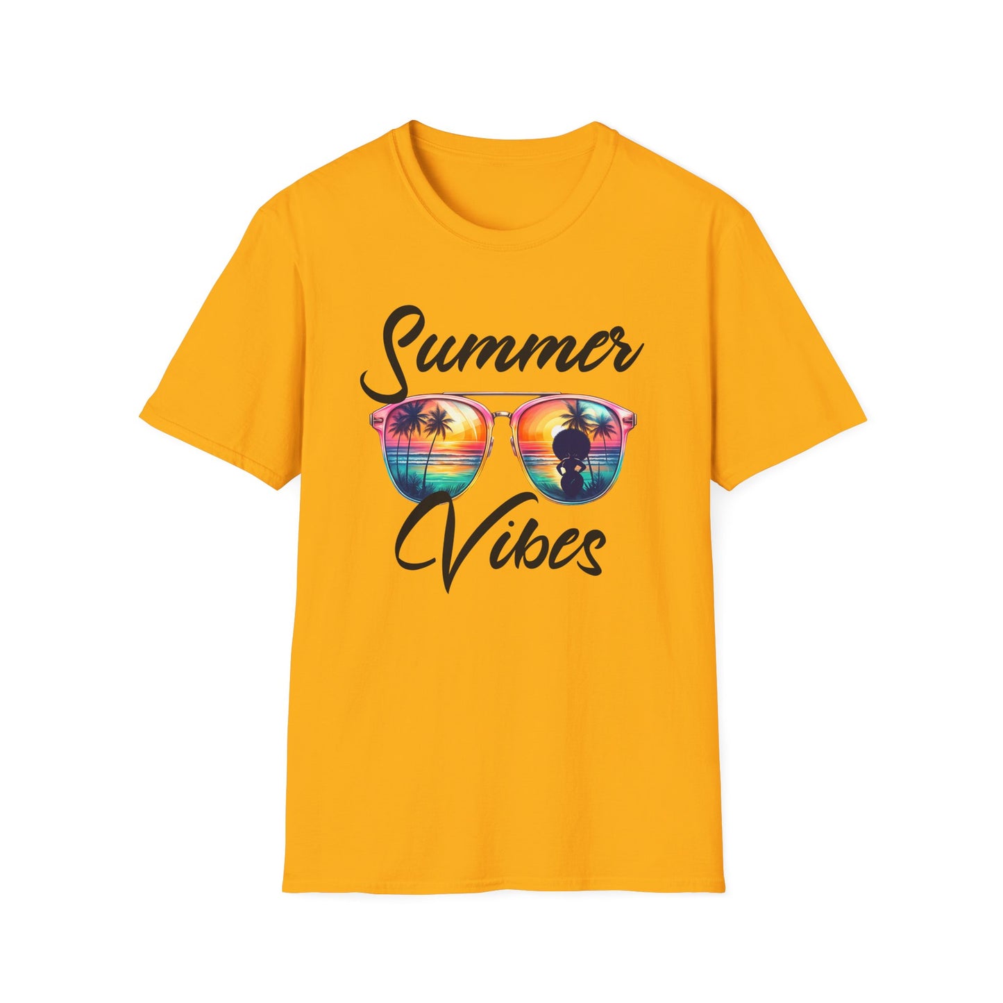 Summer Vibes T-Shirt for Women and Men of Color