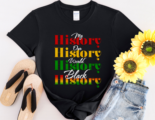 Our Black History is World History T-Shirt