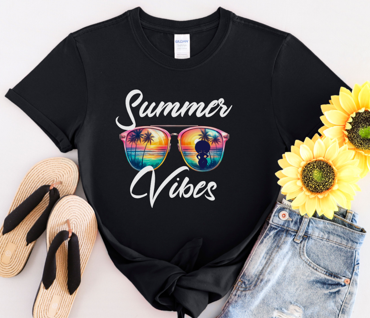 Summer Vibes T-Shirt for Women and Men of Color